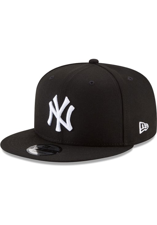 【BASICKS/ベーシックス】Newera Yankees Cap BLACK New York Yankees New Era BLACK Basic 9FIFTY Snapback Hat - 59001786