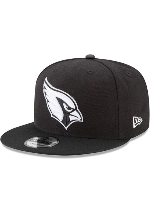 Arizona Cardinals New Era BLACK Basic 9FIFTY Snapback Hat - 59001867