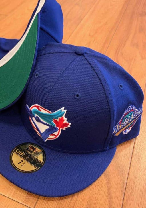 Toronto Blue Jays Mens 1993 World Series Side Patch 59FIFTY ROYAL