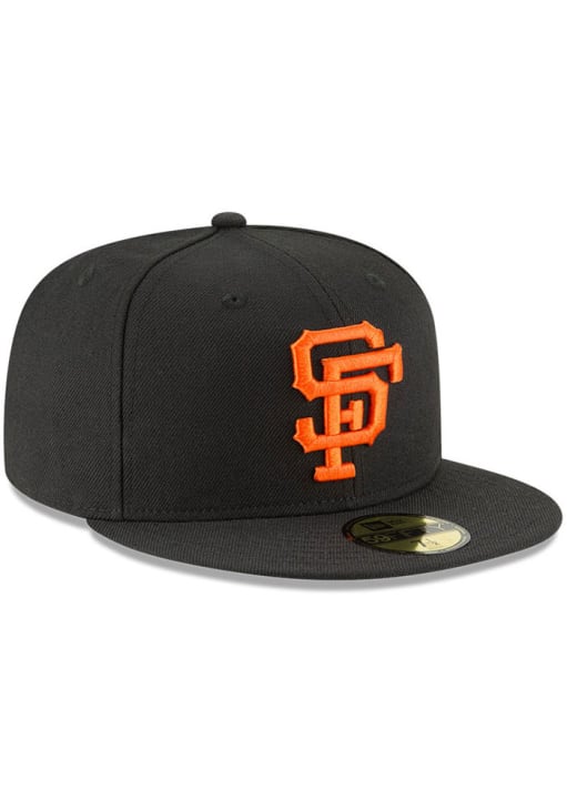 San Francisco Giants Mens Cooperstown 59FIFTY BLACK New Era Fitted