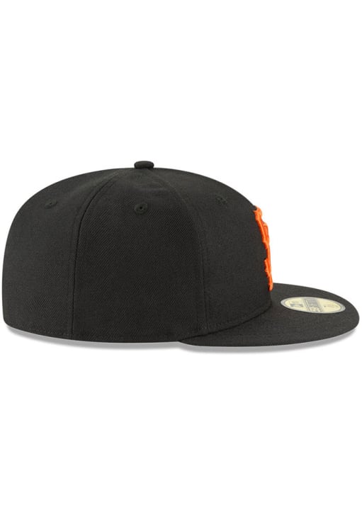 San Francisco Giants Mens Cooperstown 59FIFTY BLACK New Era Fitted
