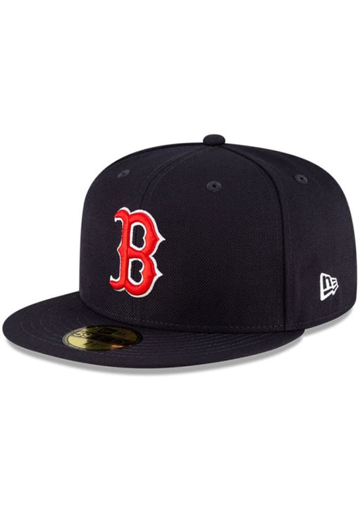 Boston Red Sox Mens QT Pink Undervisor 59FIFTY NAVY New Era Fitted