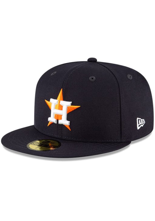 Houston Astros Mens QT Pink Undervisor 59FIFTY NAVY New Era Fitted