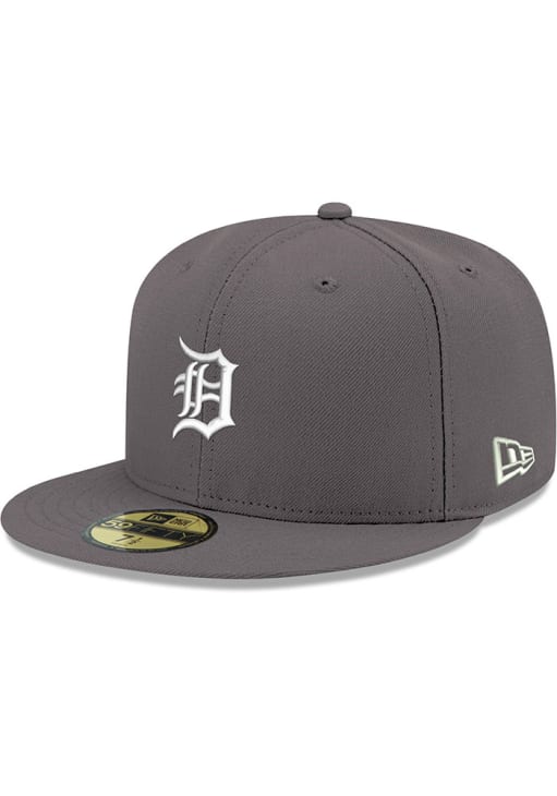 Detroit Tigers Mens 59FIFTY GRAPHITE New Era Fitted Hat - 59005847