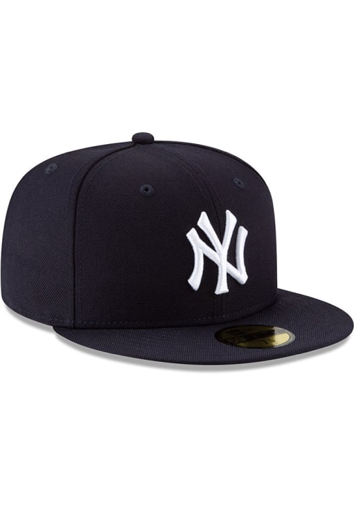 New York Yankees Mens New York Yankees Wool 59Fifty Fitted NAVY