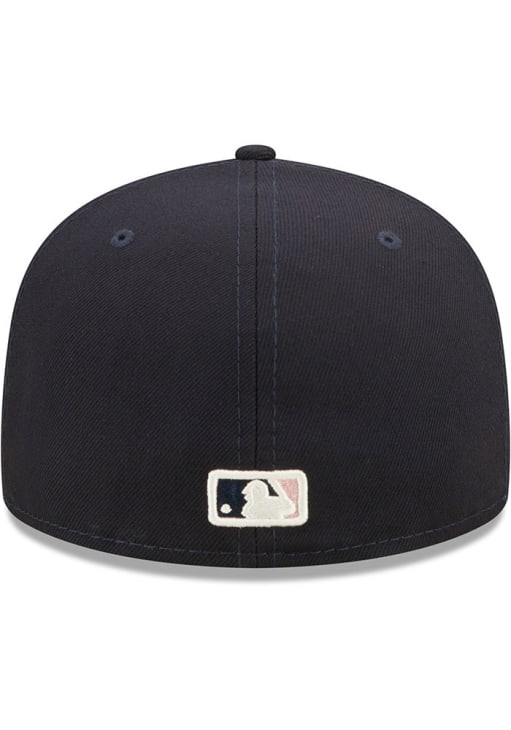New York Yankees Mens POP SWEAT 5950 NAVY New Era Fitted Hat