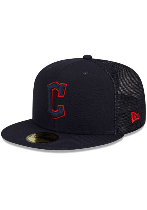 Cleveland Guardians Mens 2022 Batting Practice 59FIFTY NAVY New