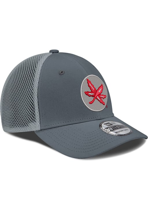 ビックE Ohio State Buckeyes New Era GRAPHITE 2T Neo 39THIRTY Flex Hat