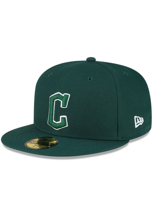 New Era C Logo Green Fitted Baseball Cap Cincinnati Reds New Era St. Patrick main image 2