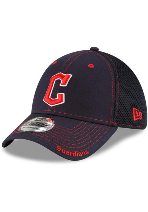 Cleveland Guardians Mens Neo 39THIRTY NAVY New Era Flex Hat - 59014786
