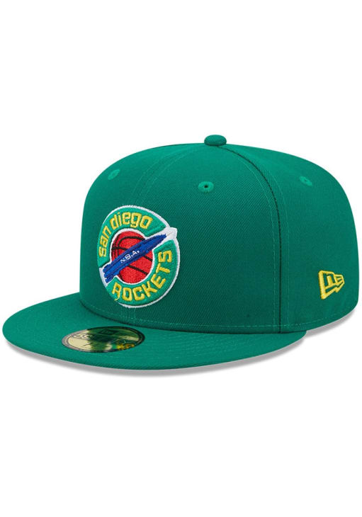 メロジョイ ながーいシリーズ ボーン チュロス バケット バゲット Houston Rockets Mens NBA Classic 59FIFTY GREEN New Era Fitted Hat