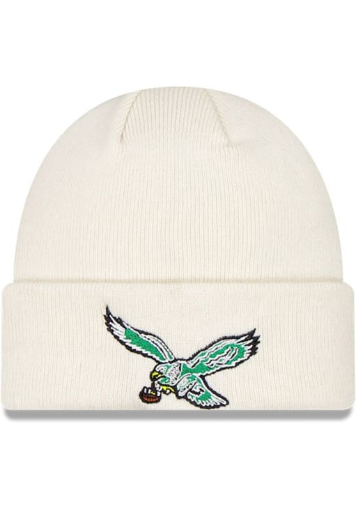 帽子 L.G.B. EagleMan printed knit casquette Philadelphia Eagles New Era IVORY Retro Cuff Knit Hat - 59018433
