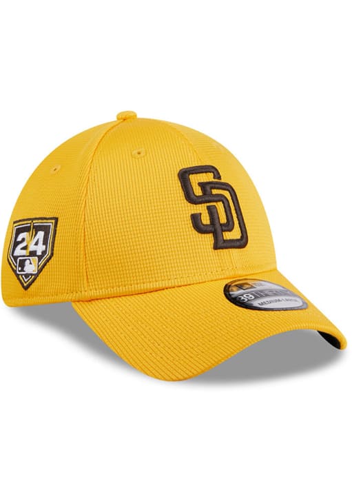 Casquette San Diego Padres MLB Ajustée Richardson - Bleu Et Jaune Unisexe Adulte