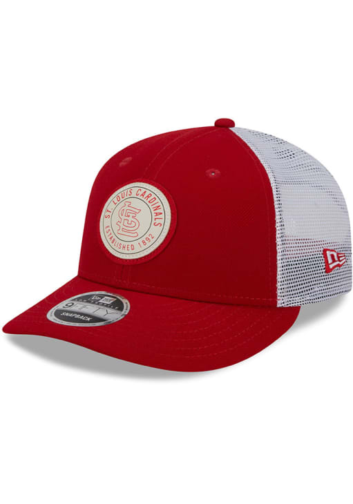 New Era St Louis Cardinals Red Circle Trucker LP9FIFTY Adjustable