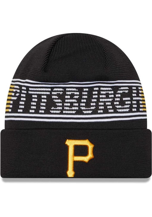 Pittsburgh Pirates New Era BLACK 2024 Clubhouse Knit Knit Hat
