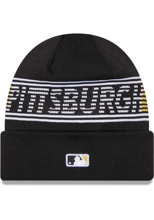 Pittsburgh Pirates New Era BLACK 2024 Clubhouse Knit Knit Hat