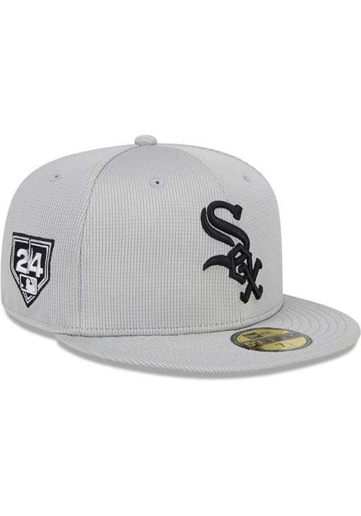 Chicago White Sox Mens 2024 Spring Training 59FIFTY GREY New Era