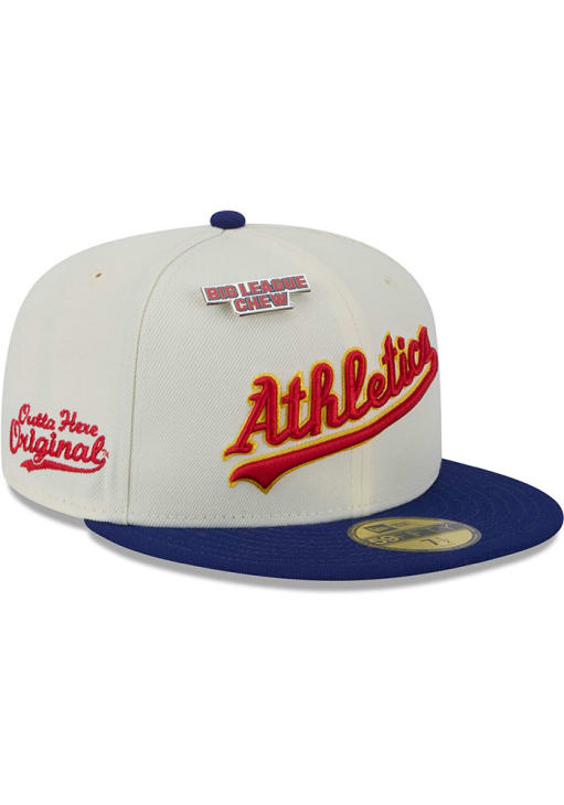 Oakland Athletics Mens Big League Chew 59FIFTY CREAM New Era
