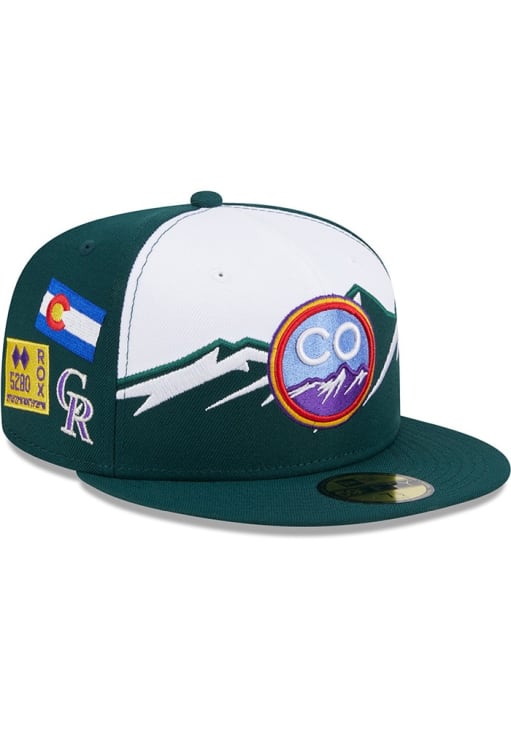 Colorado Rockies Mens City Connect Fan Pack 59FIFTY BLACK New Era