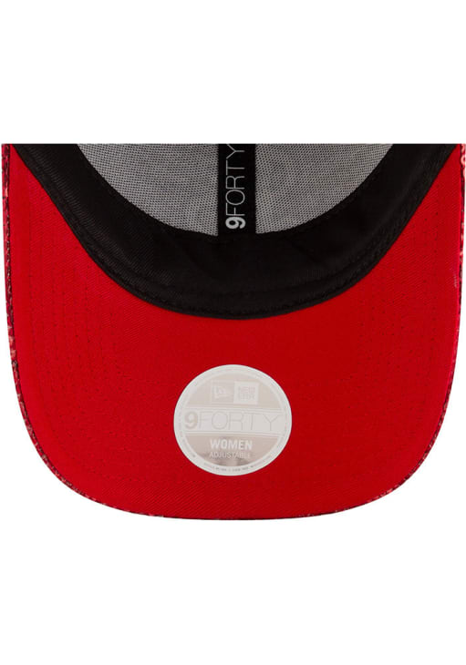 レディースウェア S logo cap scarlet St Louis Cardinals New Era Womens Red Womens Sequin Adjustable