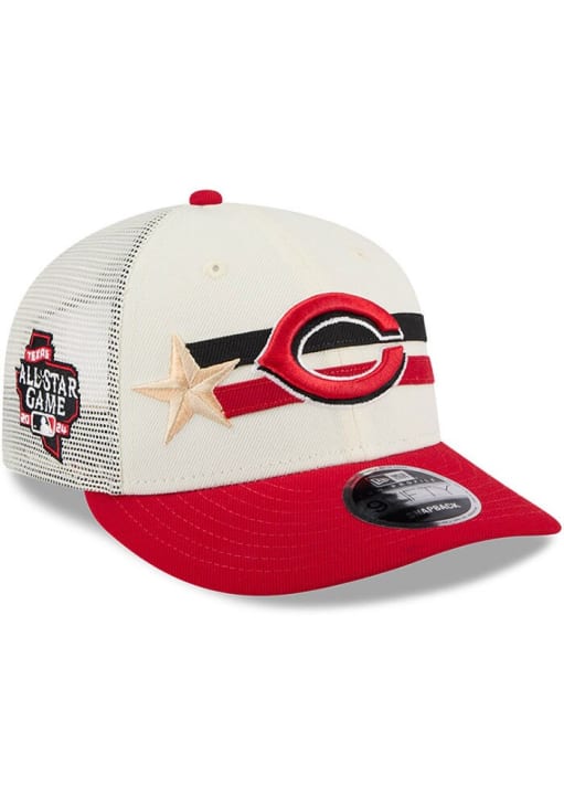 New Era Cincinnati Reds OFFWHITE 2024 All-Star Game Workout
