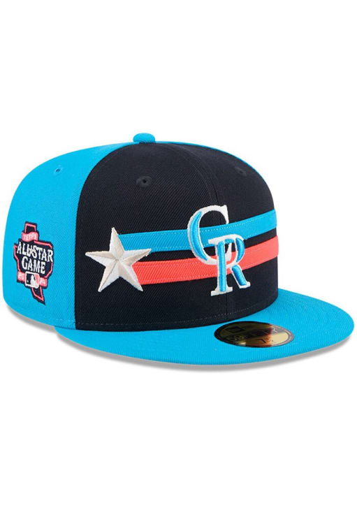 Colorado Rockies Mens 2024 All-Star Game 59FIFTY Blue New Era