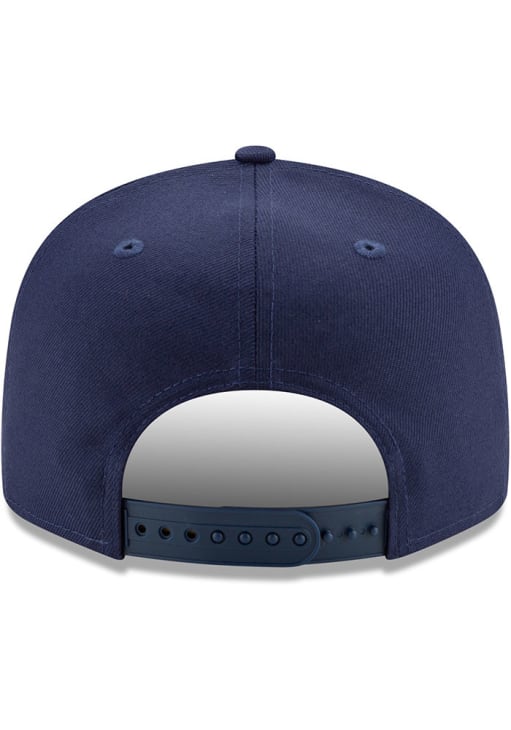 Milwaukee Brewers New Era NAVY Basic 9FIFTY Snapback Hat - 59026365
