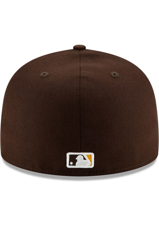 San Diego Padres Mens AC Game 2020 59FIFTY BROWN New Era Fitted