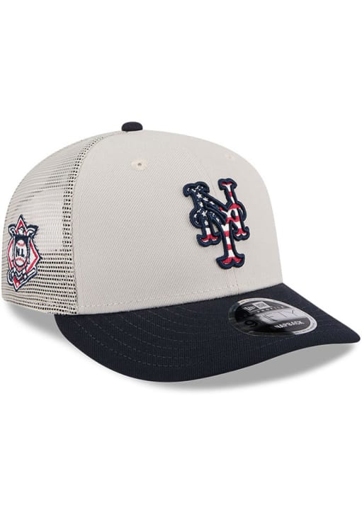 New Era New York Mets CREAM 2024 4th of July Low Profile 9FIFTY