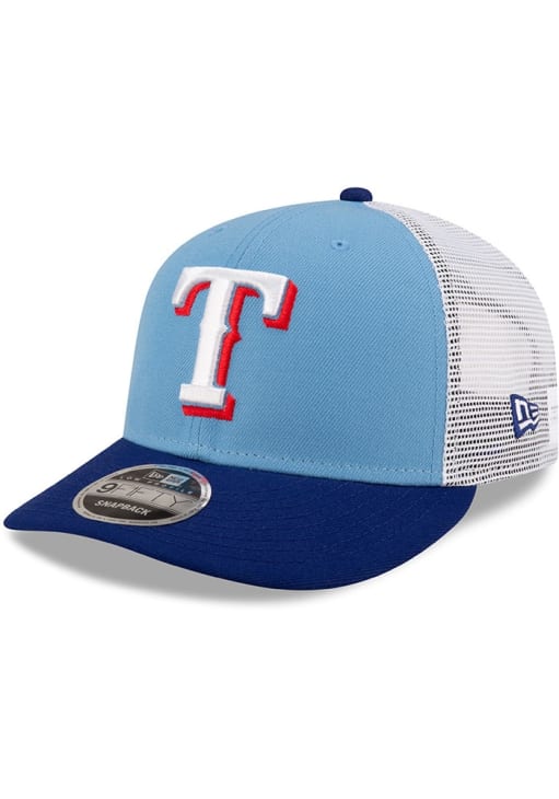 New Era Texas Rangers LIGHT BLUE LP9FIFTY Adjustable Hat - 59027249