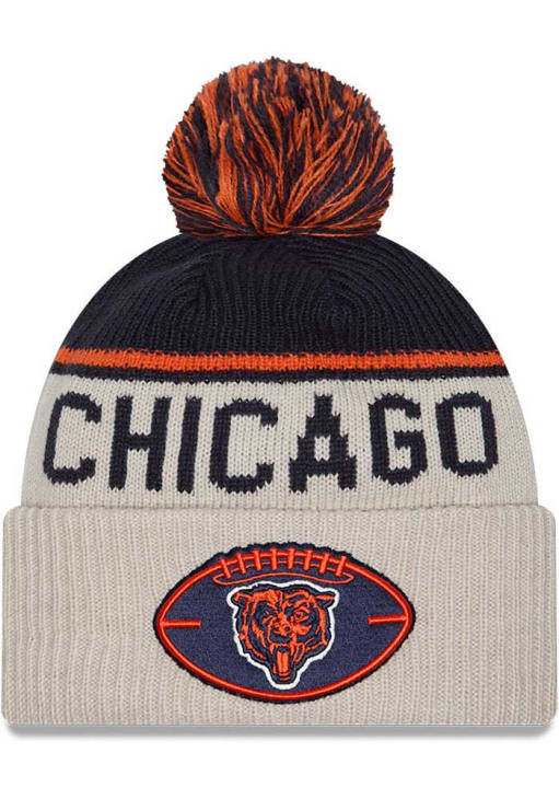 Chicago Bears 2024 Sideline Historic JR Sport Cuff IVORY New Era
