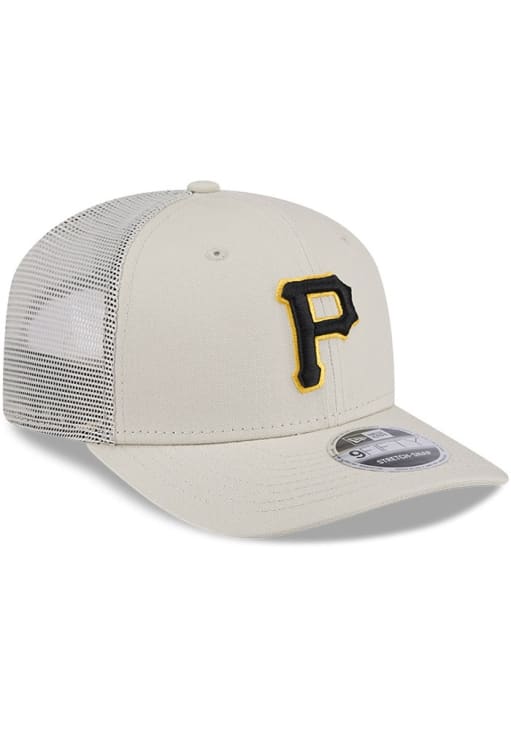 New Era Pittsburgh Pirates STONE Canvas Trucker LP 9FIFTY