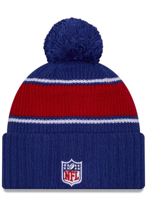 New York Giants New Era ROYAL 2024 Sideline OTC Sport Cuff Knit