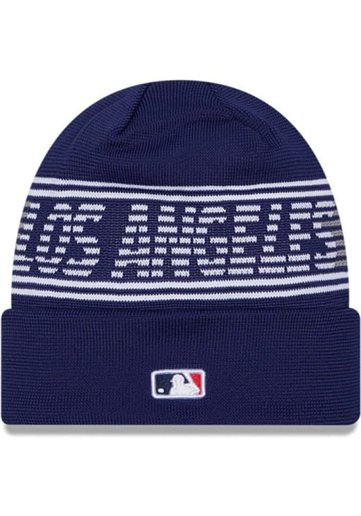 Los Angeles Dodgers New Era BLUE MLB City CNCT Knit Knit Hat