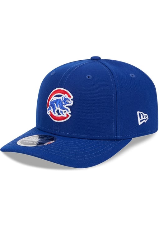 New Era Chicago Cubs ROYAL C Bear Stretch 9SEVENTY Adjustable Hat