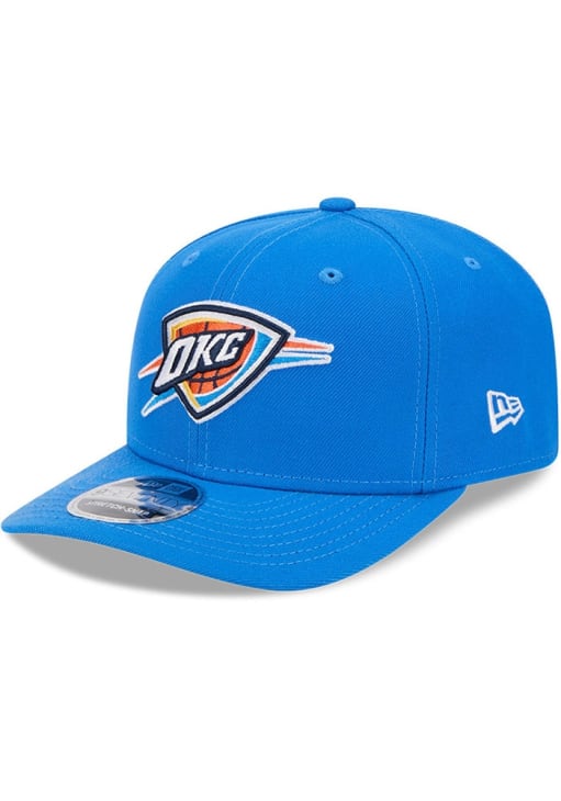 New Era Oklahoma City Thunder BLUE Stretch 9SEVENTY Adjustable Hat