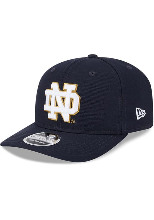 New Era Notre Dame Fighting Irish NAVY Stretch 9SEVENTY Enhanced