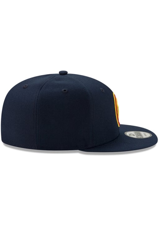 Denver Nuggets New Era NAVY Basic 9FIFTY Snapback Hat - 59032089