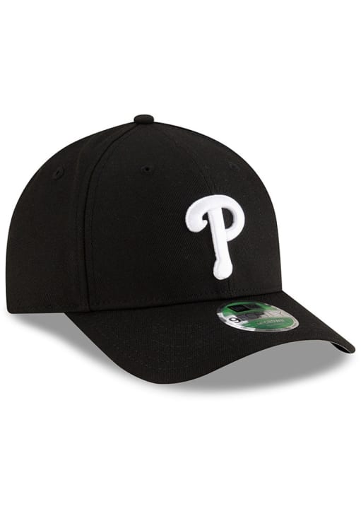 New Era Philadelphia Phillies BLACK 9FORTY M-Crown Adjustable Hat
