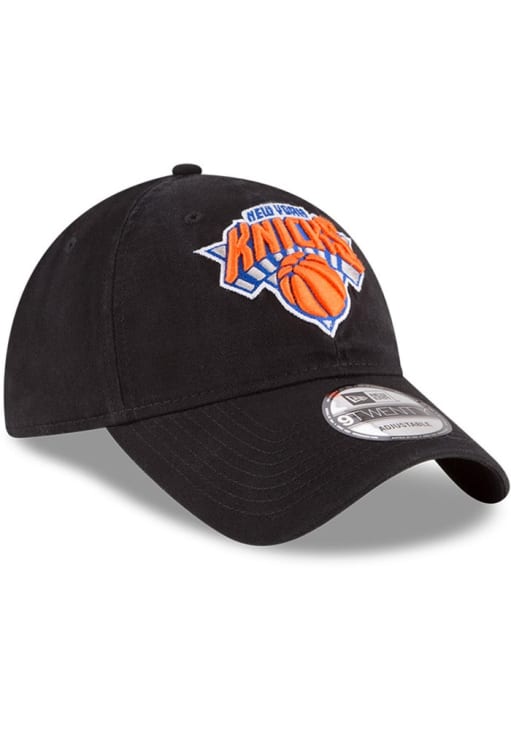 New Era New York Knicks BLACK Core Classic 9TWENTY Adjustable Hat