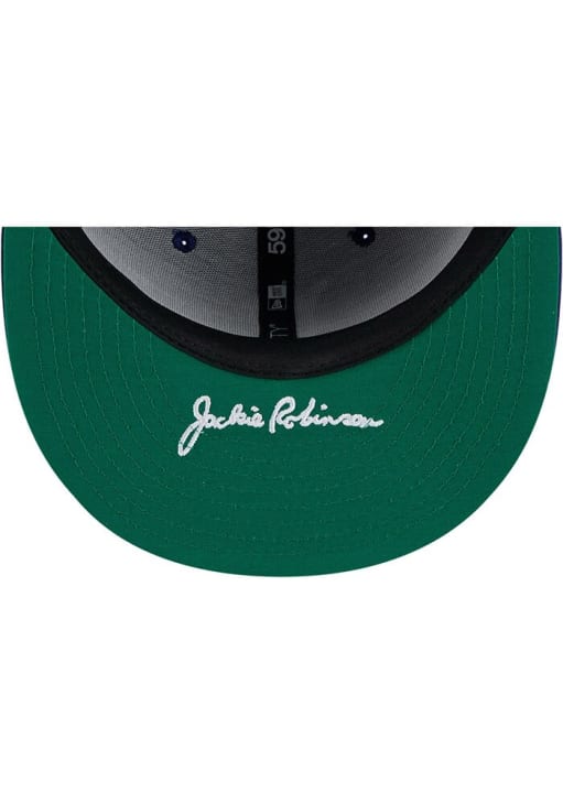 Brooklyn Dodgers Mens MLB25 Jackie Robinson Day 59FIFTY NAVY New