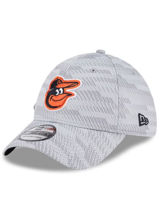 Baltimore Orioles Mens 2025 Clubhouse 39THIRTY GREY New Era Flex