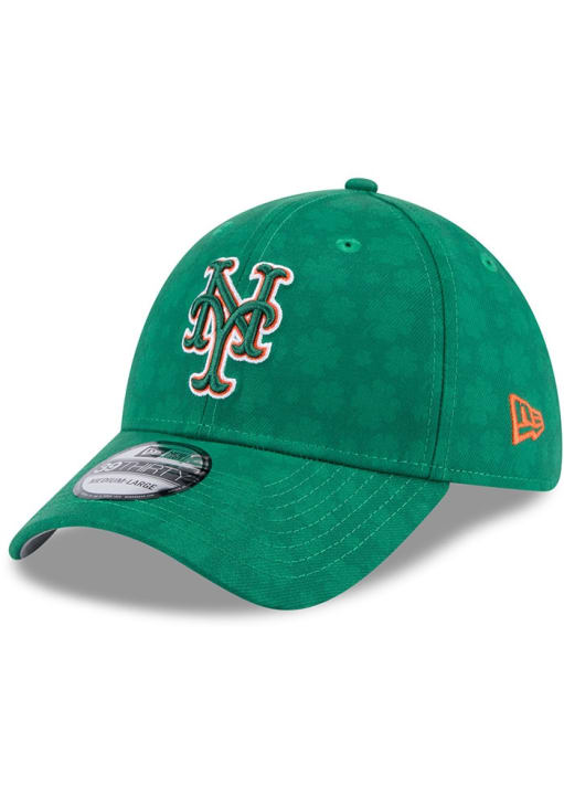 New York Mets Mens 2025 St Patricks Day 39THIRTY GREEN New Era