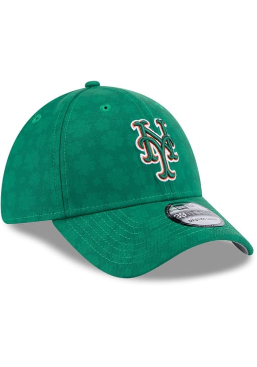 New York Mets Mens 2025 St Patricks Day 39THIRTY GREEN New Era