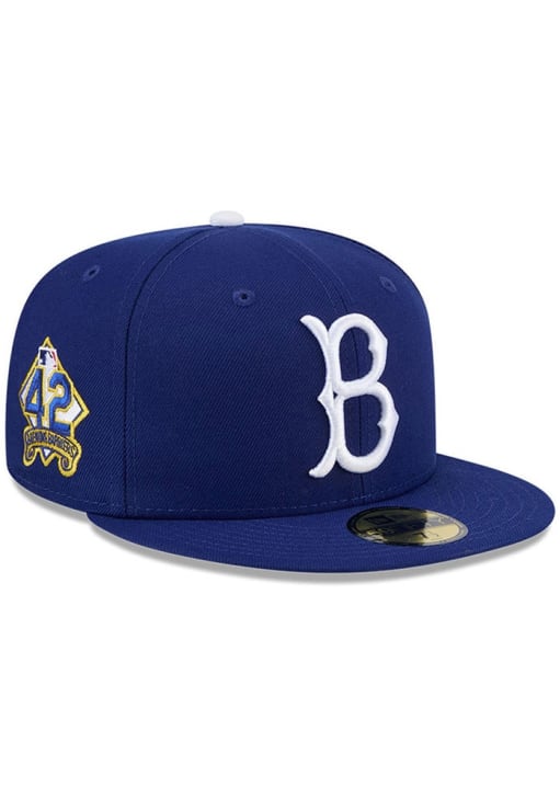 Los Angeles Dodgers Mens MLB25 Jackie Robinson 59FIFTY NAVY New