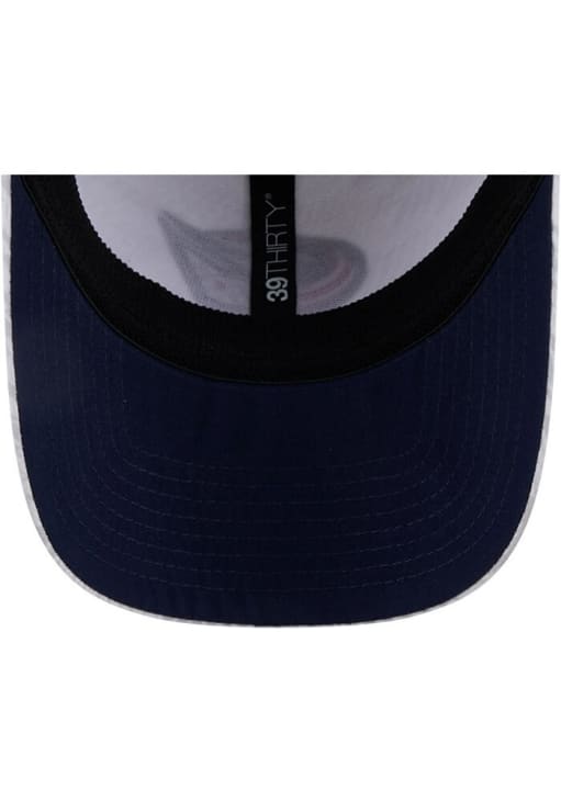 Columbus Blue Jackets Mens Graded 39THIRTY White New Era Flex Hat
