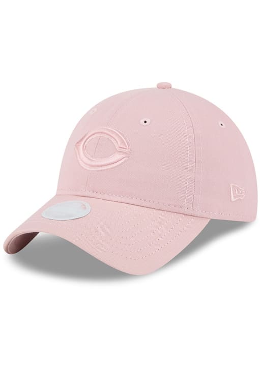 New Era Cincinnati Reds Pink Evergreen Core Classic 9TWENTY Womens Adjustable Hat