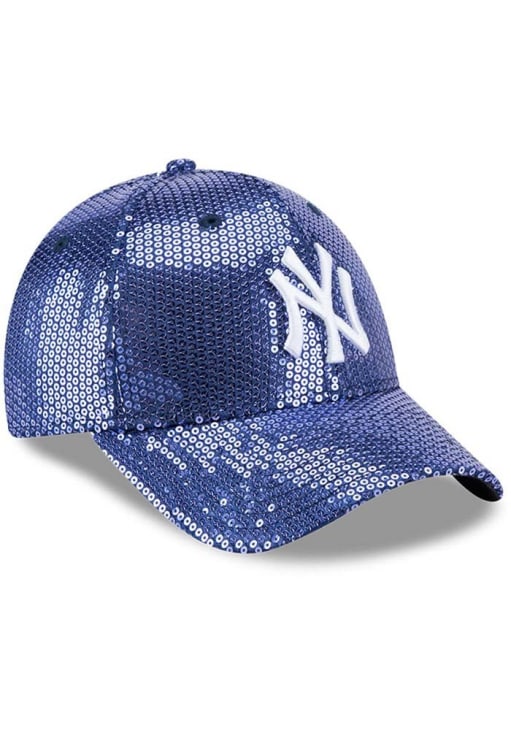 New York Yankees New Era Womens NAVY Sequin 9FORTY  display picture 1
