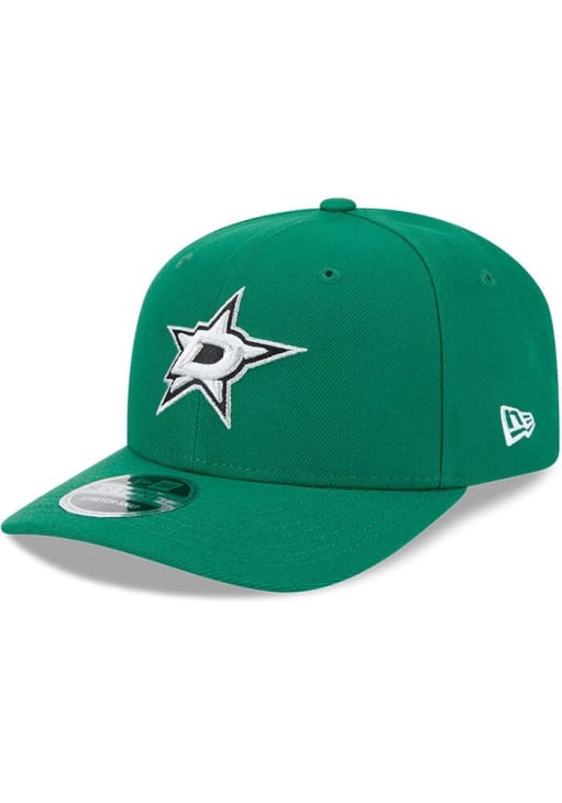 New Era Dallas Stars GREEN 9SEVENTY Stretch Snap Adjustable Hat