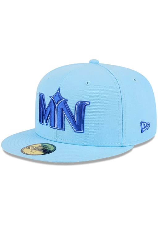 Minnesota Twins Mens 2025 City Connect Fan Pack 59FIFTY LIGHT BLUE